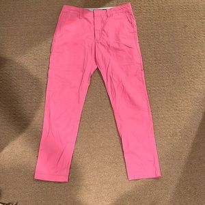 Pink pants